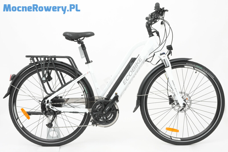 Ecobike S Cross L White trekkingowy rower elektryczny 1
