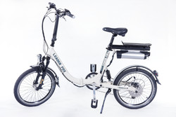 Rower elektryczny unisex rama jednorurowa