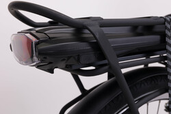Rower elektryczny - akumulator na bagażniku