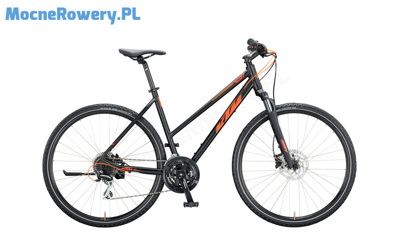 020205211 LIFE TRACK D 51 black matt orange