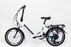 Rower elektryczny unisex rama jednorurowa