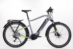 Haibike Trekking 6 ME grey trekkingowy rower elektryczny 1