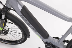 Rower elektryczny - akumulator wewnątrz ramy