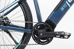 silnik centralny w rowerze elektrycznym