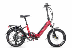 Rower elektryczny unisex rama jednorurowa