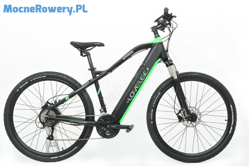 Lovelec Sargas G rski rower elektryczny z silnikiem tylnym 10