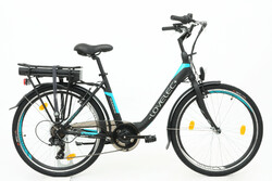 Rower elektryczny unisex rama jednorurowa