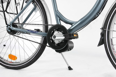 Rower miejski z&nbsp;silnikiem tsdz2