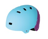 XLC Urban BH-C22 niebieski / fiolet - kask rowerowy