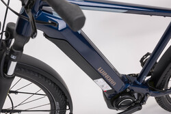 Rower elektryczny - akumulator wewnątrz ramy