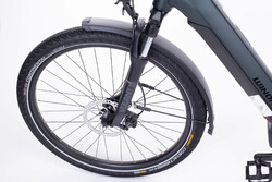 Rower elektryczny - akumulator wewnątrz ramy