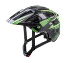 Kask Cratoni AllSet czarny/ zielony mat 54-58 cm