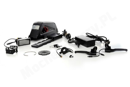 Ecobike 350W / 11 Ah / 26-29" - zestaw elektryczny tył (trapez)