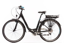 Rower elektryczny unisex rama jednorurowa