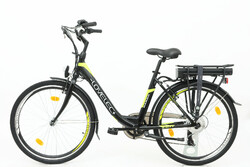 Rower elektryczny unisex rama jednorurowa
