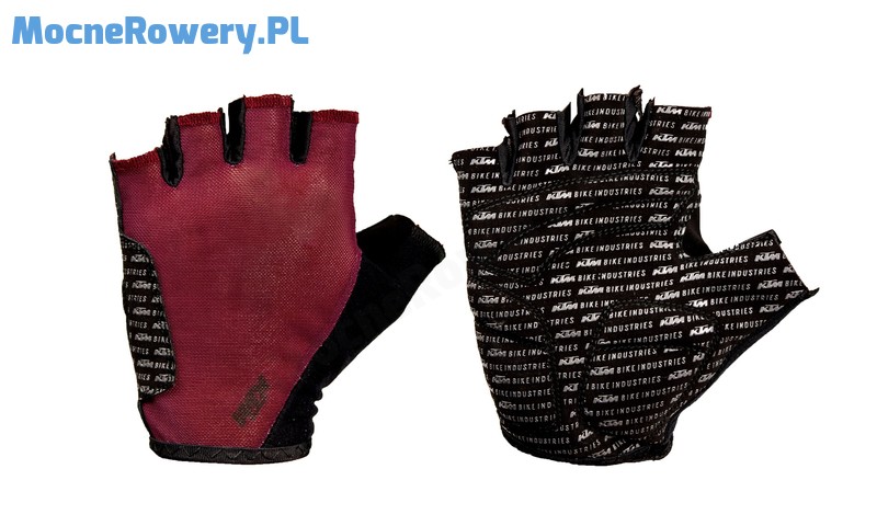 KTM Lady Line Gloves Short black berry