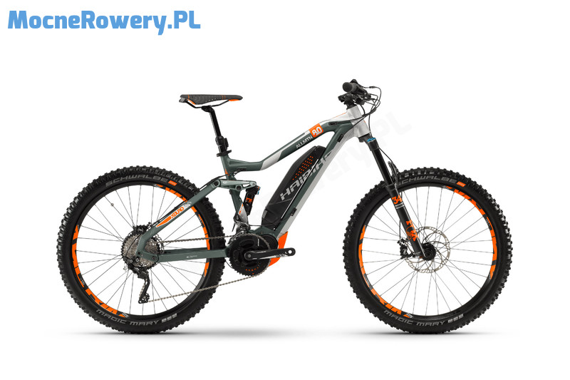 Haibike XDURO AllMtn 8.0 - górski rower elektryczny downhill