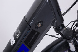 Rower elektryczny - akumulator wewnątrz ramy