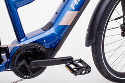 silnik centralny w rowerze elektrycznym