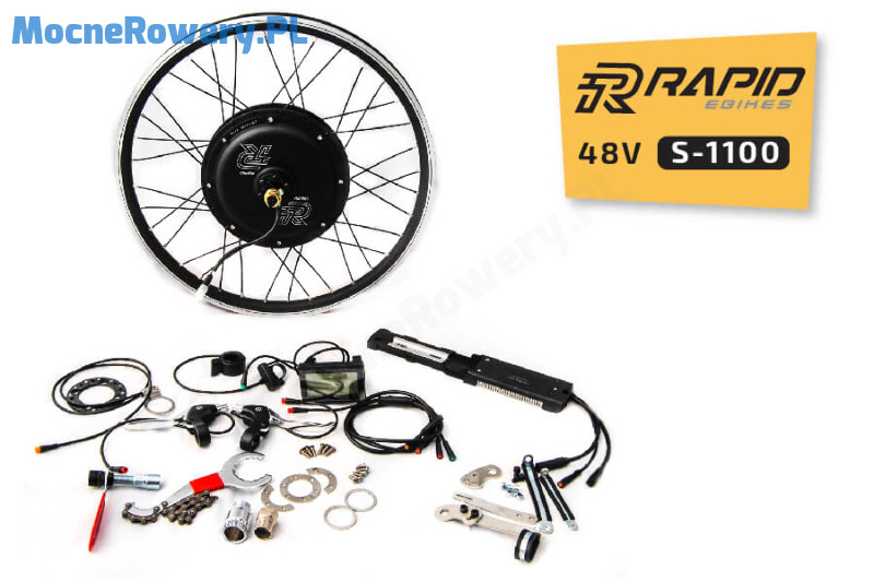 Zestaw elektryczny rapid s1100 konwersja 1000W 11