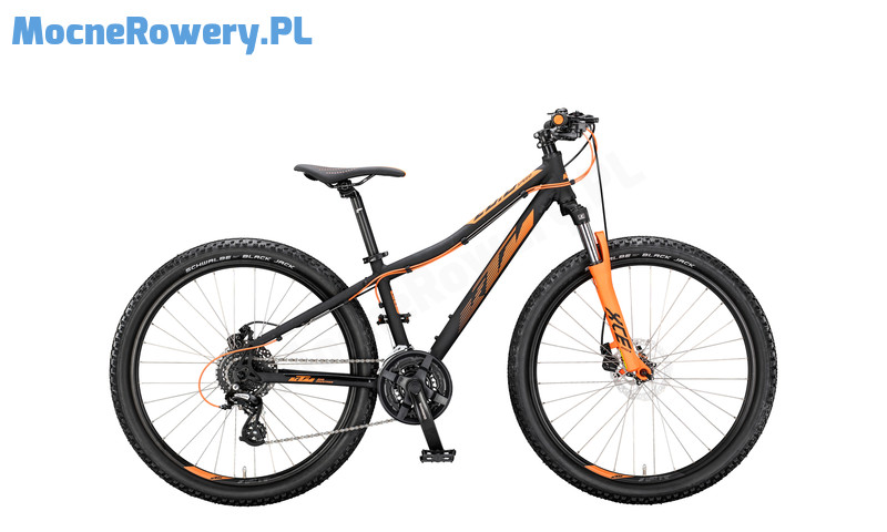 020240100 WILD SPEED 26 DISC 34cm black matt orange