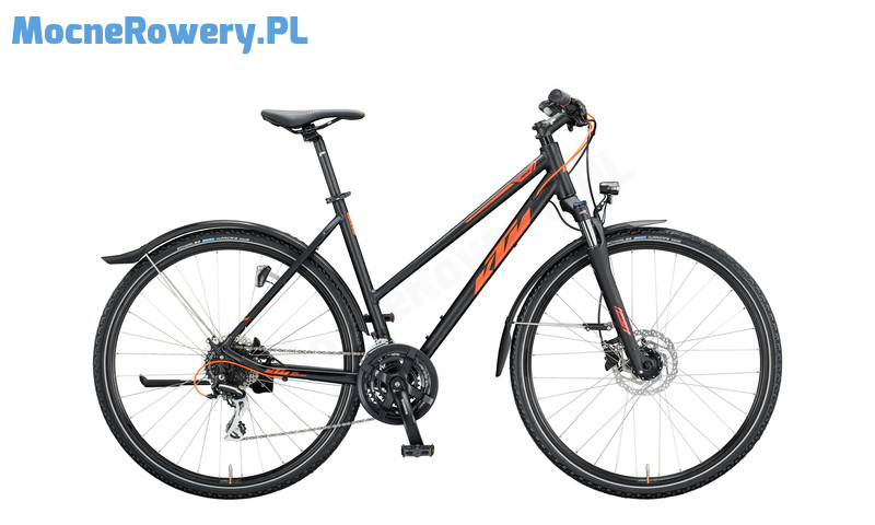 020206211 LIFE TRACK STREET D 51 black matt orange