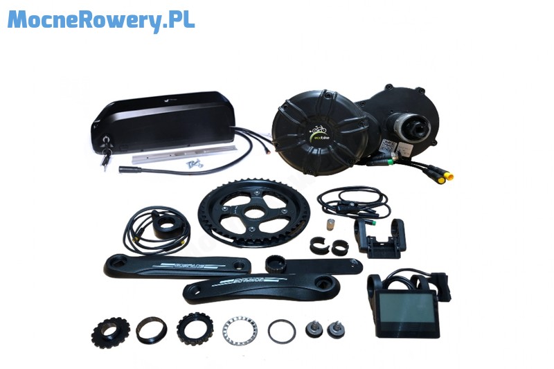 Ecobike Go zestaw elektryczny do roweru konwersja 250W 40 km/h