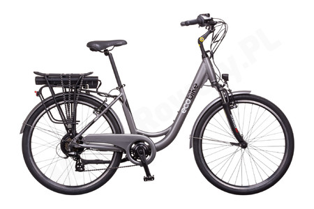 Ecobike City L PRO 26" Grey