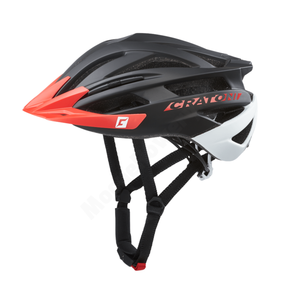 Kask Cratoni Agravic black red matt