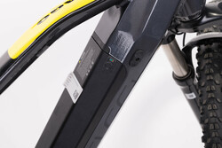Rower elektryczny - akumulator wewnątrz ramy