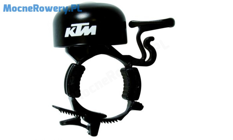 Dzwonek rowerowy KTM Toolless czarny