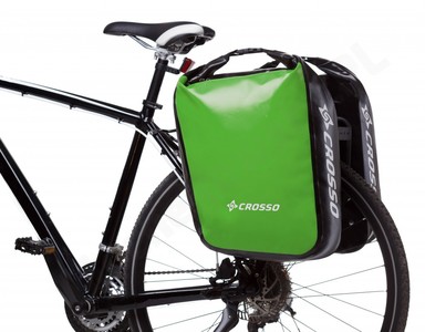 Crosso Dry 60 L - (Click) -  zielona + ADAPTER CARRY MORE