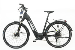 Rower elektryczny unisex rama jednorurowa