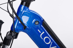 Rower elektryczny - akumulator wewnątrz ramy