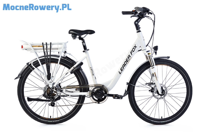 Leader Fox LOTUS rower elektryczny miejski biały