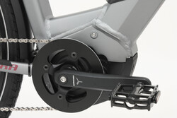 silnik centralny w rowerze elektrycznym