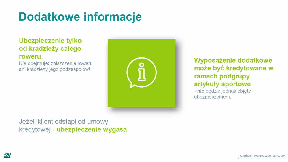 Credit Agricole ubezpieczenie 2
