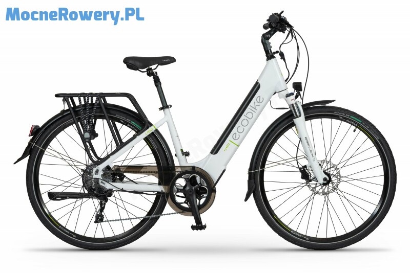 Ecobike X Cross MicroShift L White MicroShift