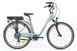 Rower elektryczny unisex rama jednorurowa