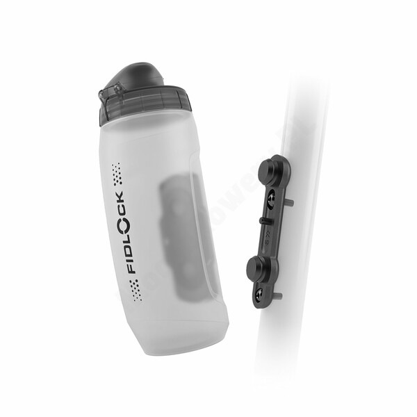 Bidon Fidlock Twist 590 ml dust cap baza BIKE white