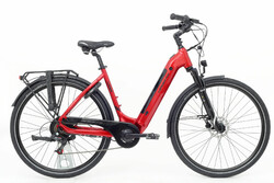 Rower elektryczny unisex rama jednorurowa