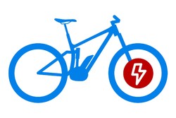 Rowery elektryczne Kraków - silnik przedni