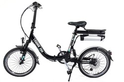 Rower elektryczny unisex rama jednorurowa