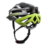 Kask rowerowy Cratoni Agravic black anthracite lime rueckansicht
