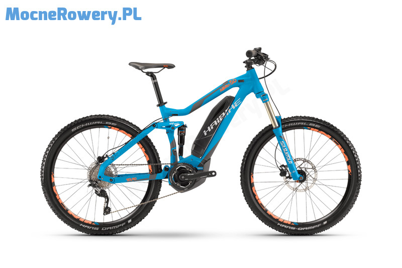 Rower elektryczny - Haibike 2017 SDURO AllMtn 50 blue