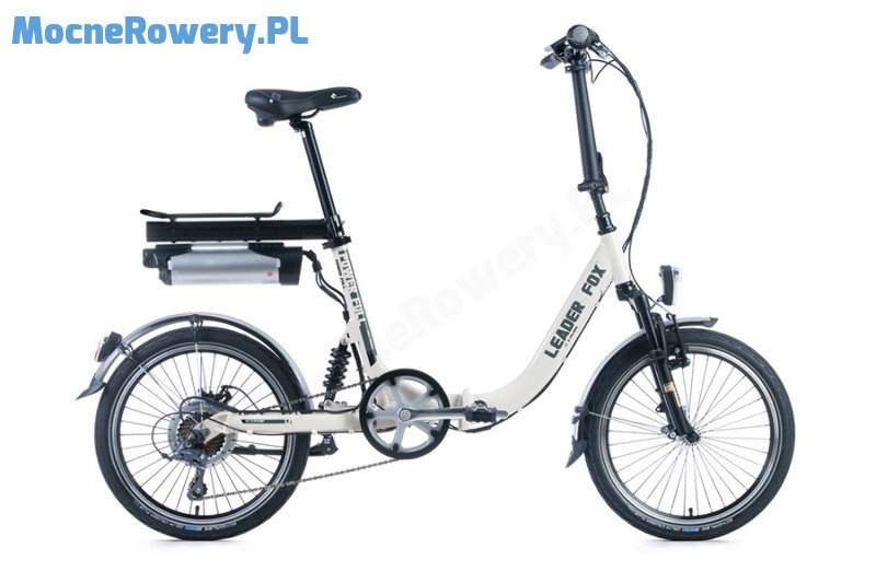 Rower elektryczny Leader Fox Power Full biały