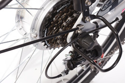 Przerzutka tylna w rowerze elektrycznym
