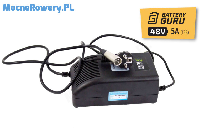 Ladowarka RAPID Battery Guru 5a do roweru elektrycznego 1