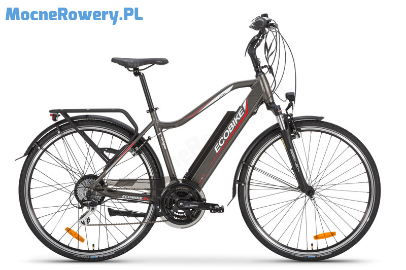 Ecobike Livigno trekkingowy miejski rower elektryczny