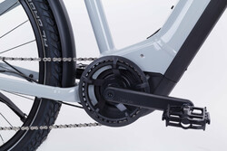 silnik centralny w rowerze elektrycznym